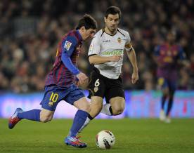 Barcelona's Argentinian forward Lionel M