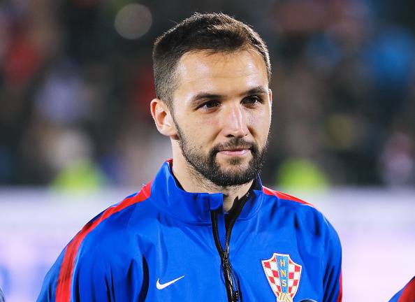 Milan Badelj, centrocampista della Fiorentina e della Croazia