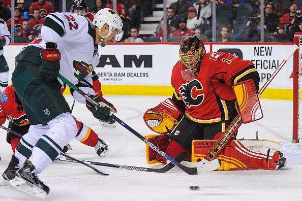 Calgary Flames v Minnesota Wild NHL