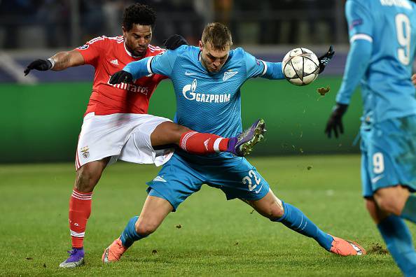 Zenit Benfica Champions League