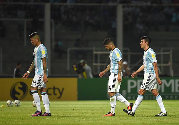 La delusione dell'Argentina dopo la sconfitta (getty images) SN.eu