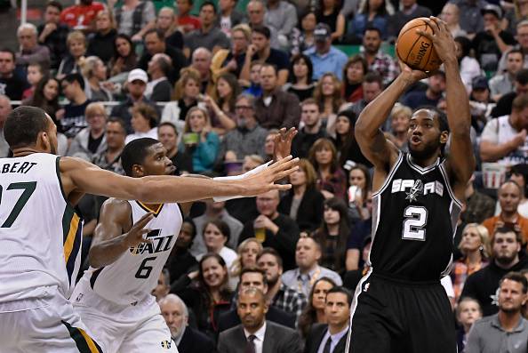 Kawhi Leonard trascinatore di San Antonio (getty images) SN.eu