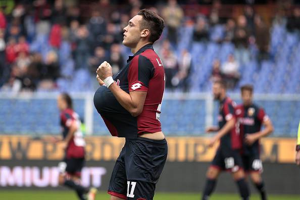 Lucas Ocampos esulta dopo la rete (getty images) SN.eu