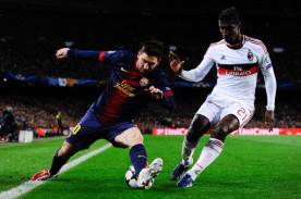 FC Barcelona v AC Milan - UEFA Champions League Round of 16