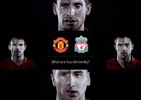 Pubblicità Man U Liverpool