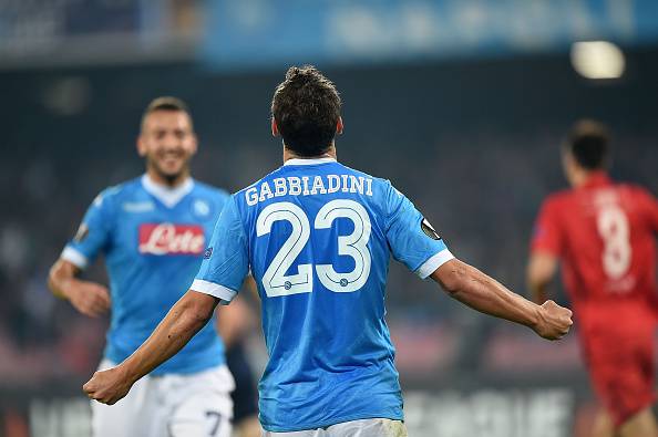 napoli midtjilland Gabbadini El Kaddouri