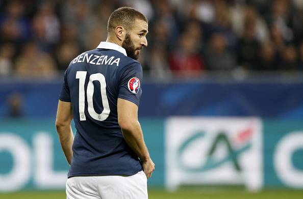 Karim Benzema, attaccante della Francia e del Real Madrid