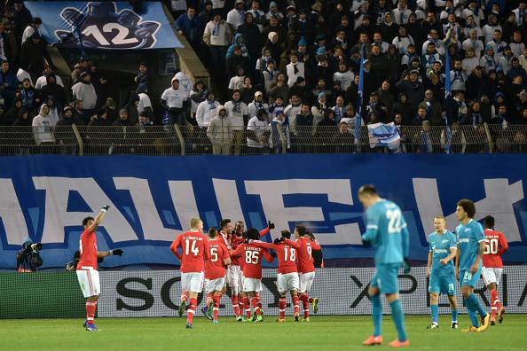 Zenit Benfica Champions League