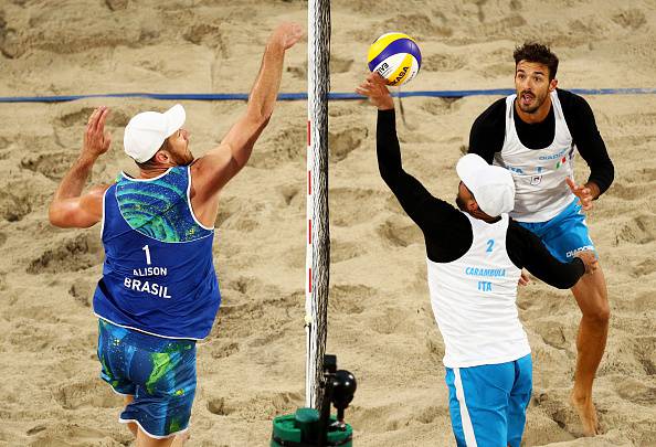 Alex Ranghieri e Adrian Carambula, protagonisti a Rio 2016 nel beach volley