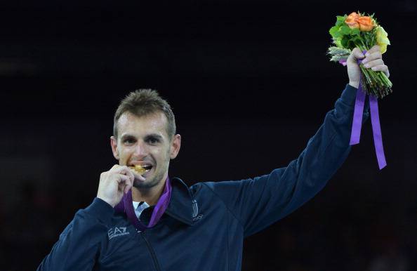 Carlo Molfetta. Icona del Taekwondo italiano. Ha vinto un oro olimpico