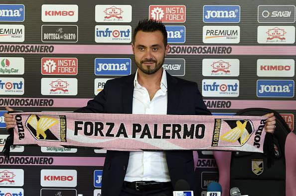 Roberto De Zerbi, nuovo allenatore del Palermo