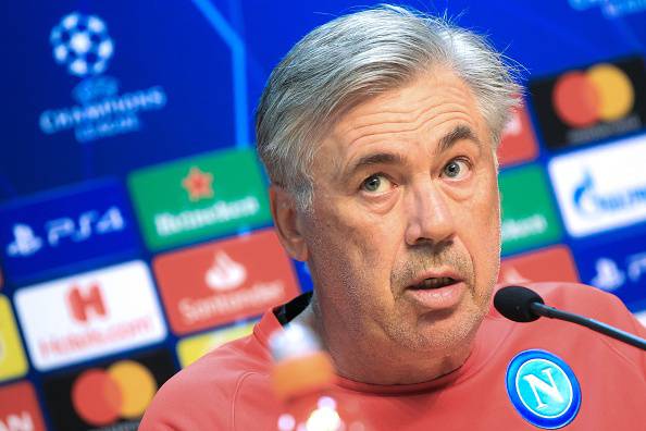 Ancelotti commenta il sorteggio di Europa League