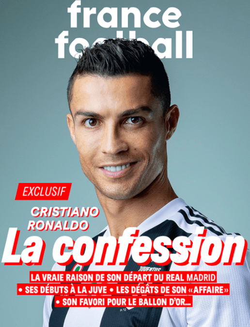 Cristiano Ronaldo parla a France Football