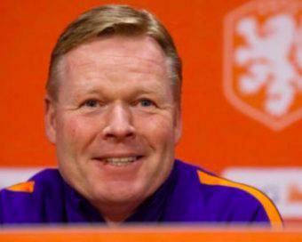 Ronald Koeman ct Olanda dopo vittoria con la Francia