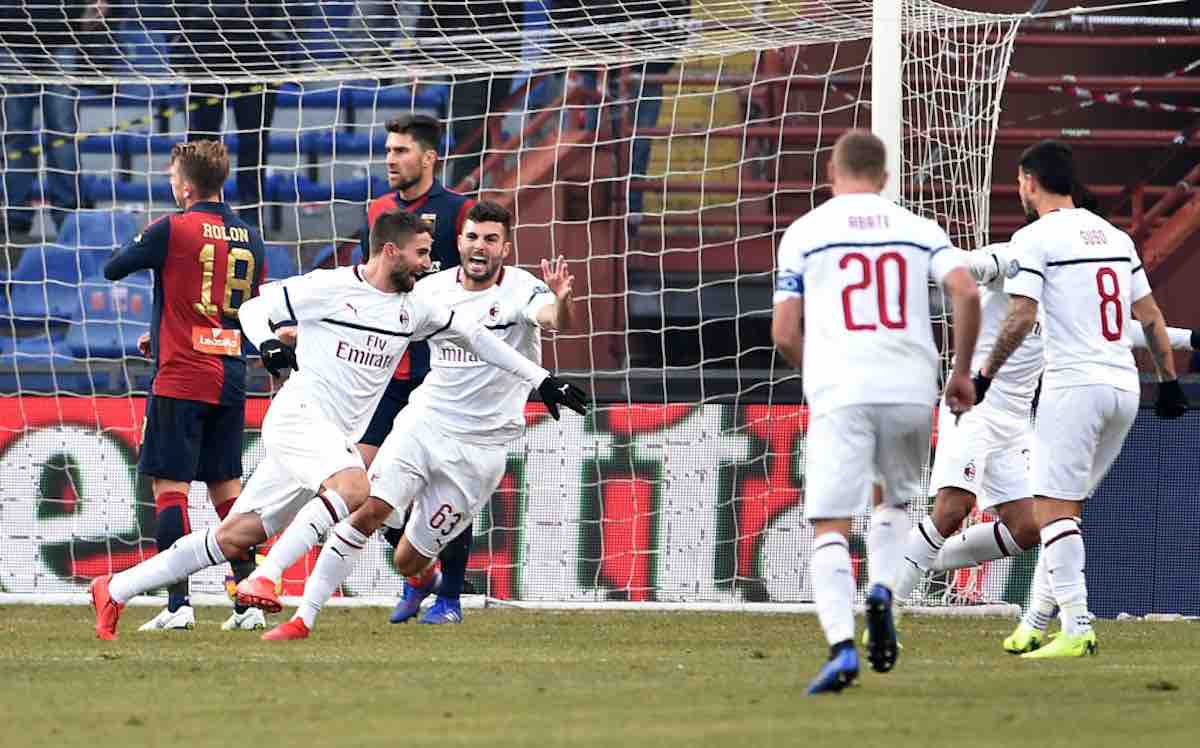 Il Milan torna al quarto posto