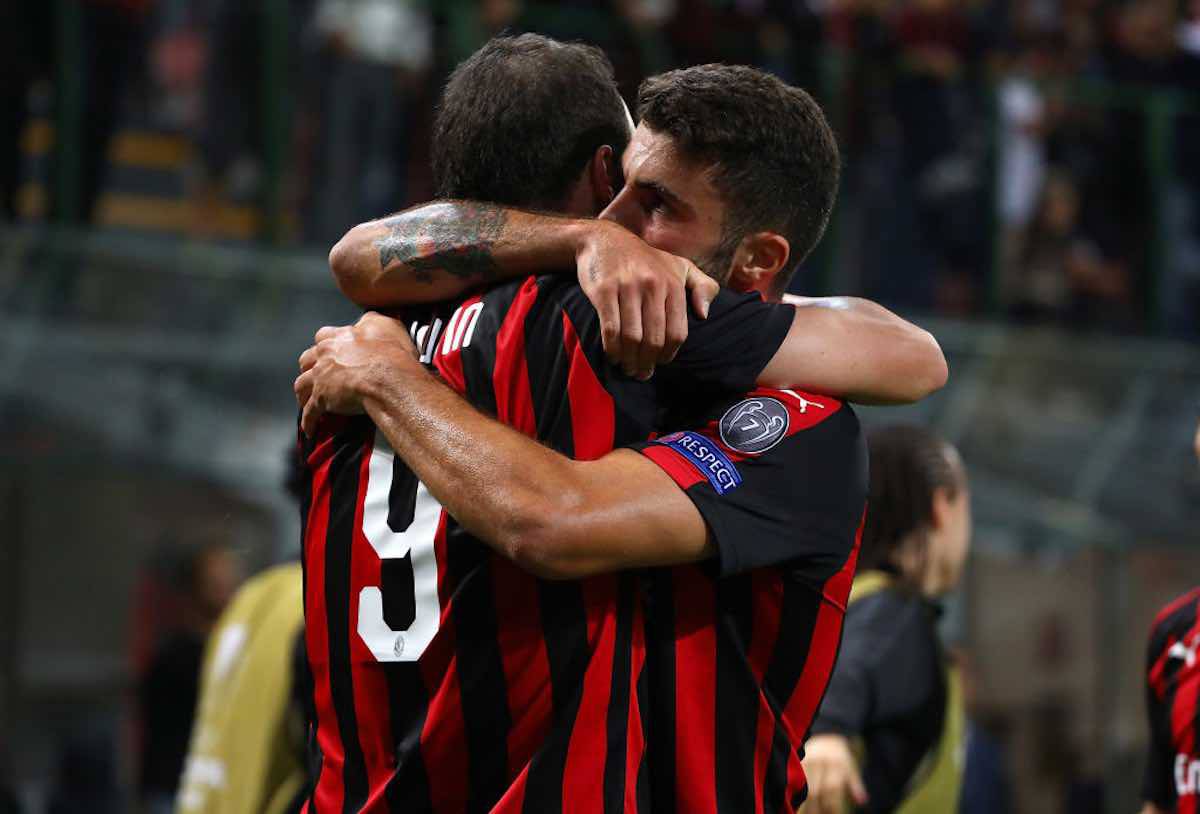 Le parole di Cutrone su Higuain e Piatek