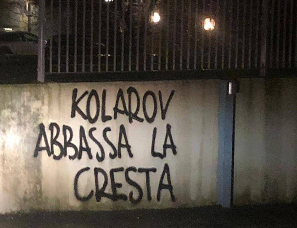 Kolarov Messaggi Insulti