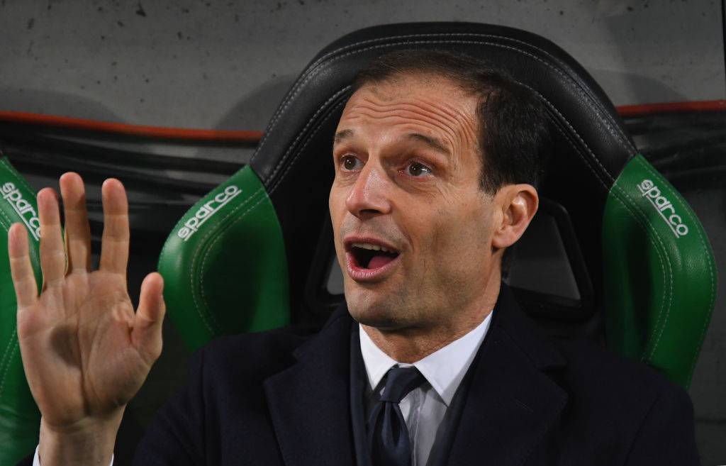 Allegri Juventus vigilia sfida contro il Frosinone