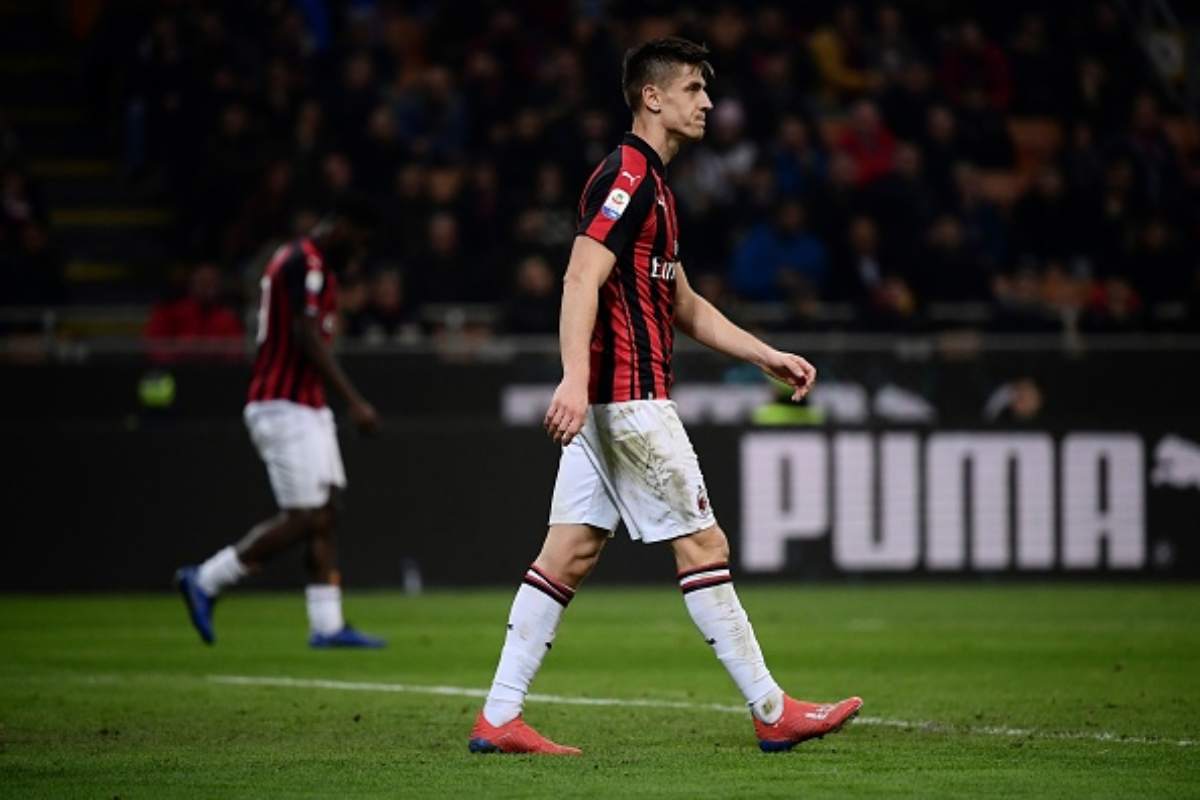 Piatek Milan Lazio