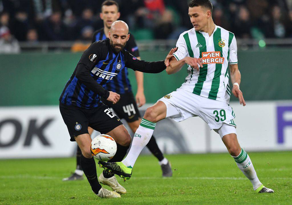 Rapid Vienna battuto dall'Inter