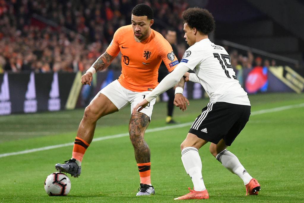 Depay in rete contro la Germania