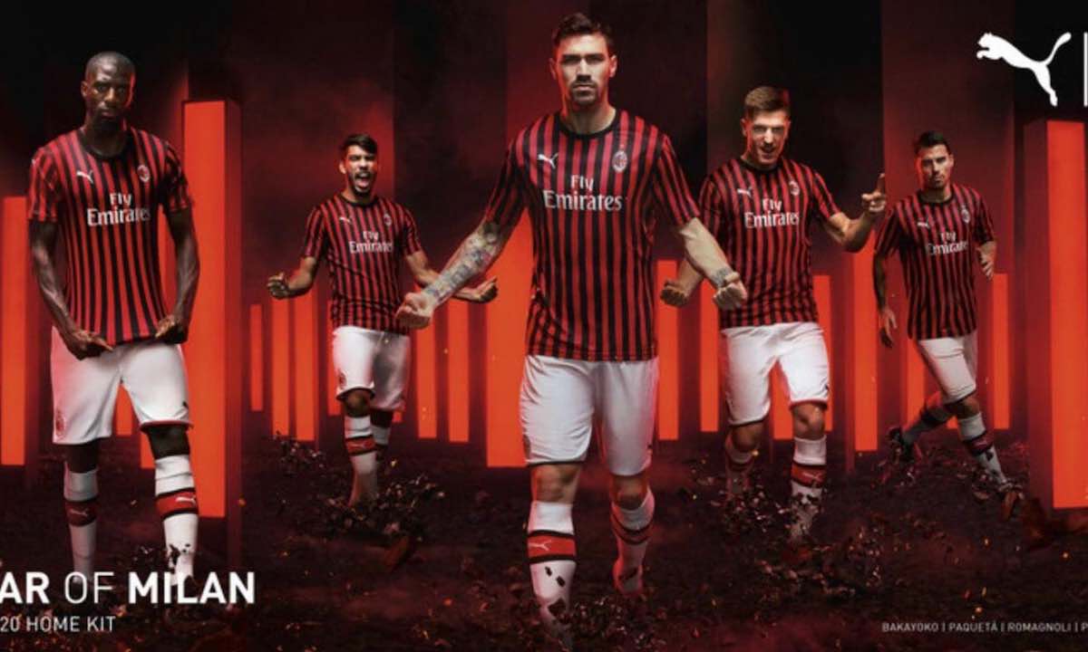 nuova maglia milan