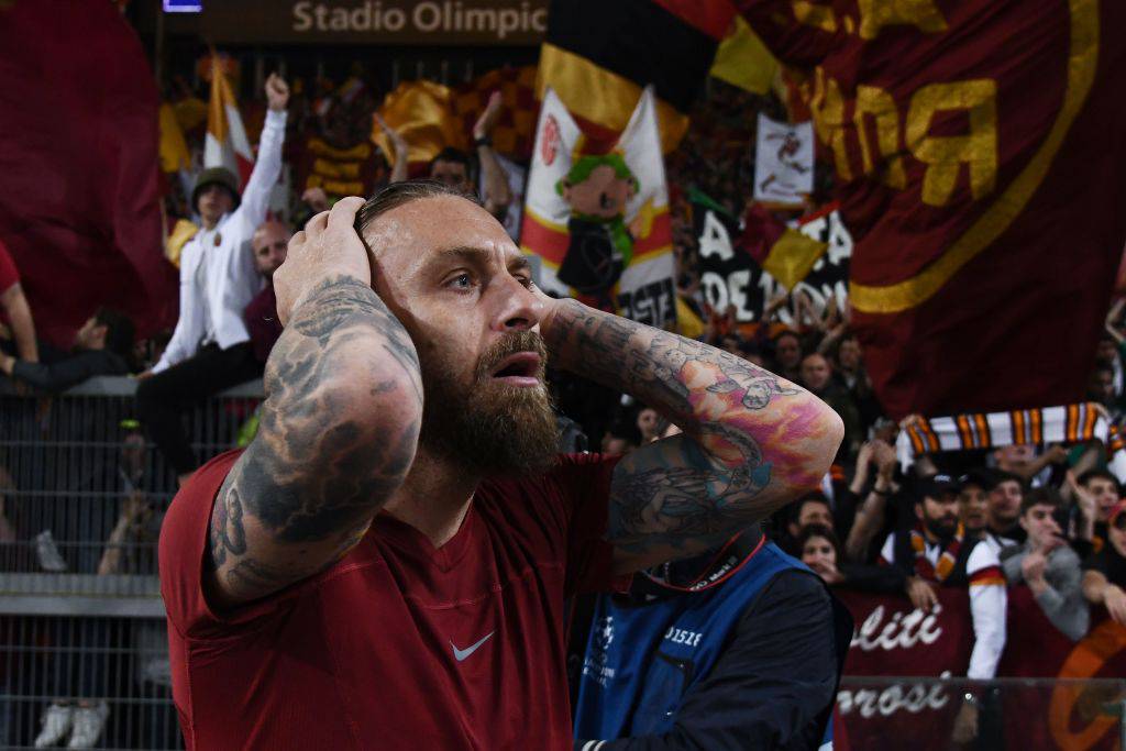 De Rossi saluta la Roma