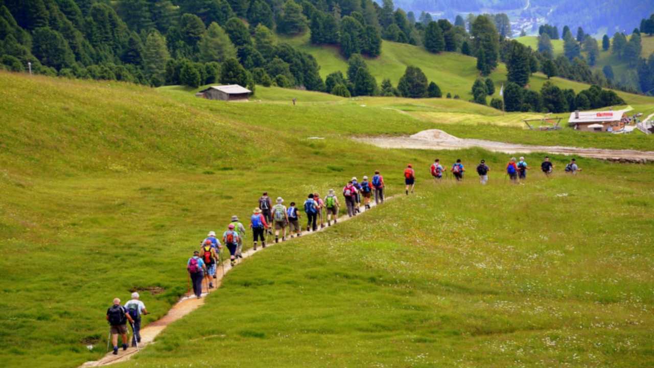 Camminata montagna quanti passi