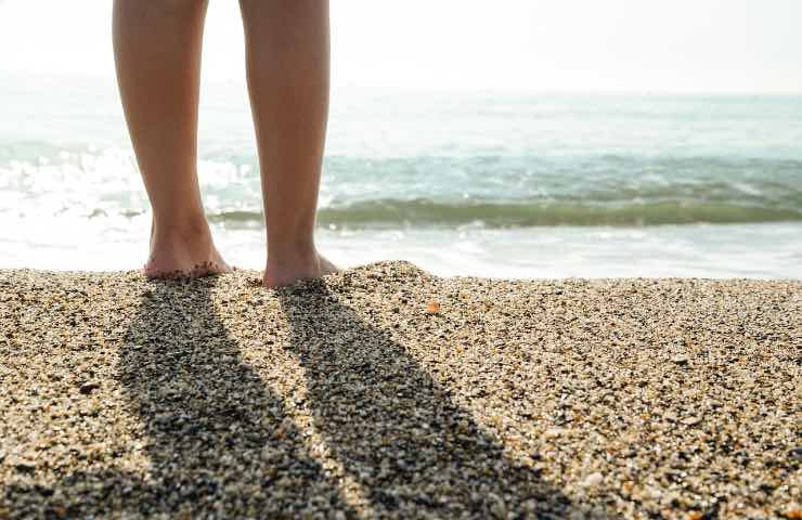 Dimagrire beach walking programma perdere peso spiaggia