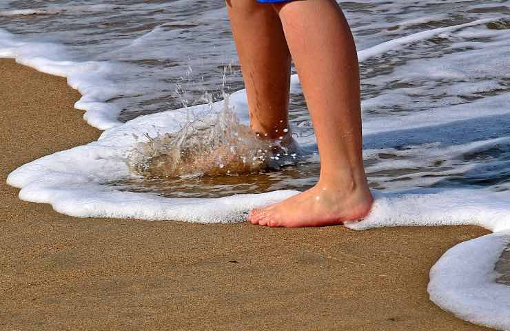 Dimagrire beach walking programma perdere peso spiaggia