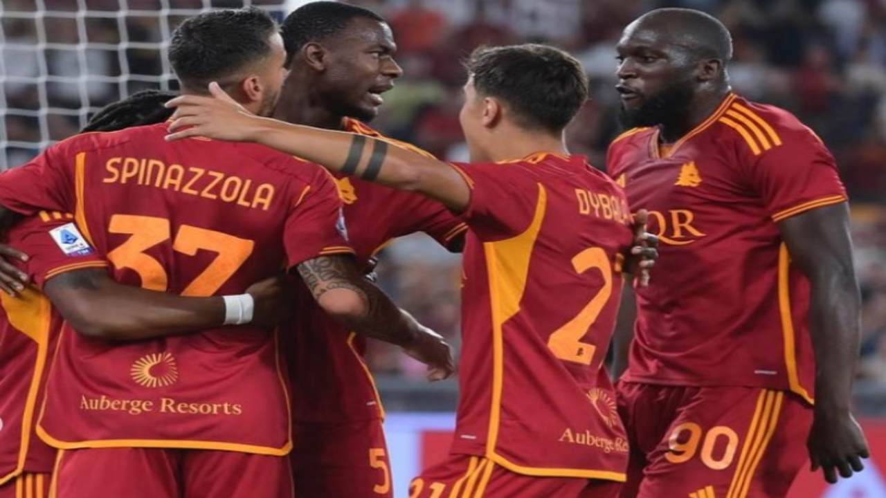 Roma presentazione terza maglia