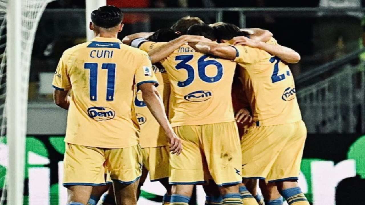 Salernitana-Frosinone voti tabellino