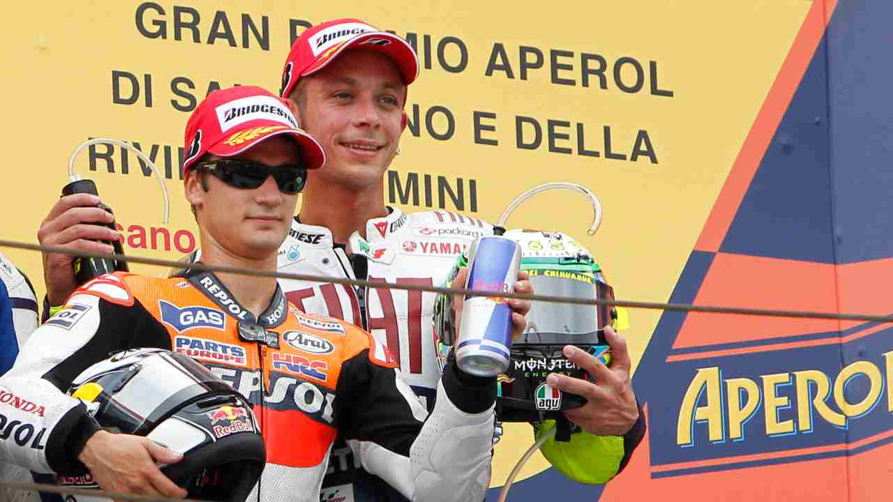 Valentino Rossi e Dani Pedrosa (Creative Commons) - sportnews.eu