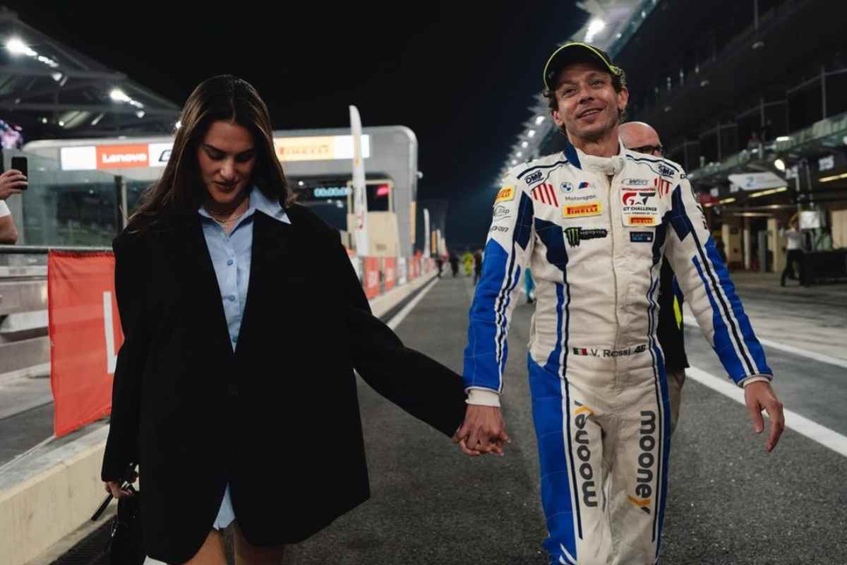 Valentino Rossi e Francesca Sofia Novello rivelazione