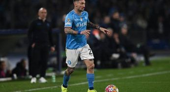 Napoli, infortunio Matteo Politano: le condizioni dell’esterno offensivo