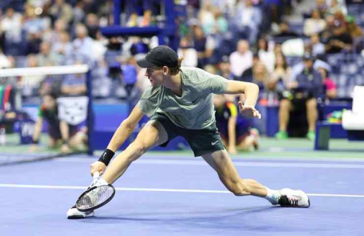 Jannik Sinner gesto dopo vittoria Us Open emozionante