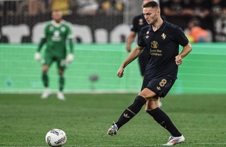 presentazione Koopmeiners Juventus ringraziamenti Atalanta