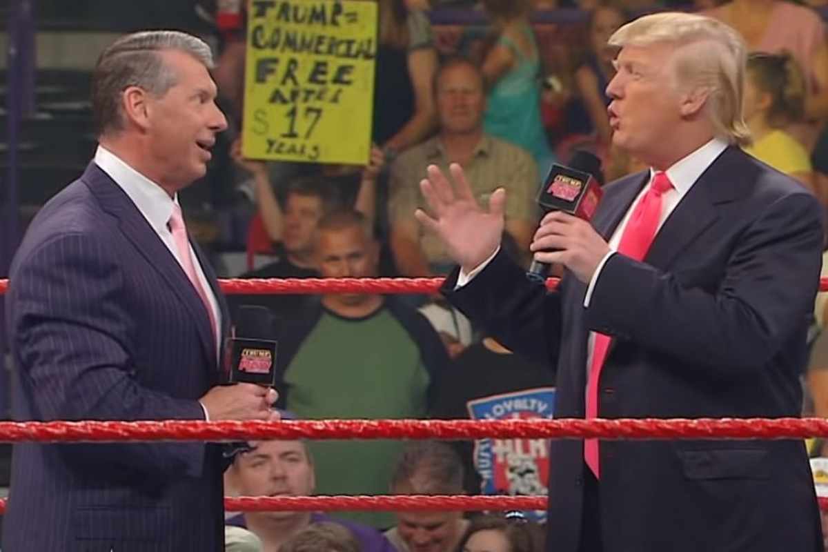 trump wrestling