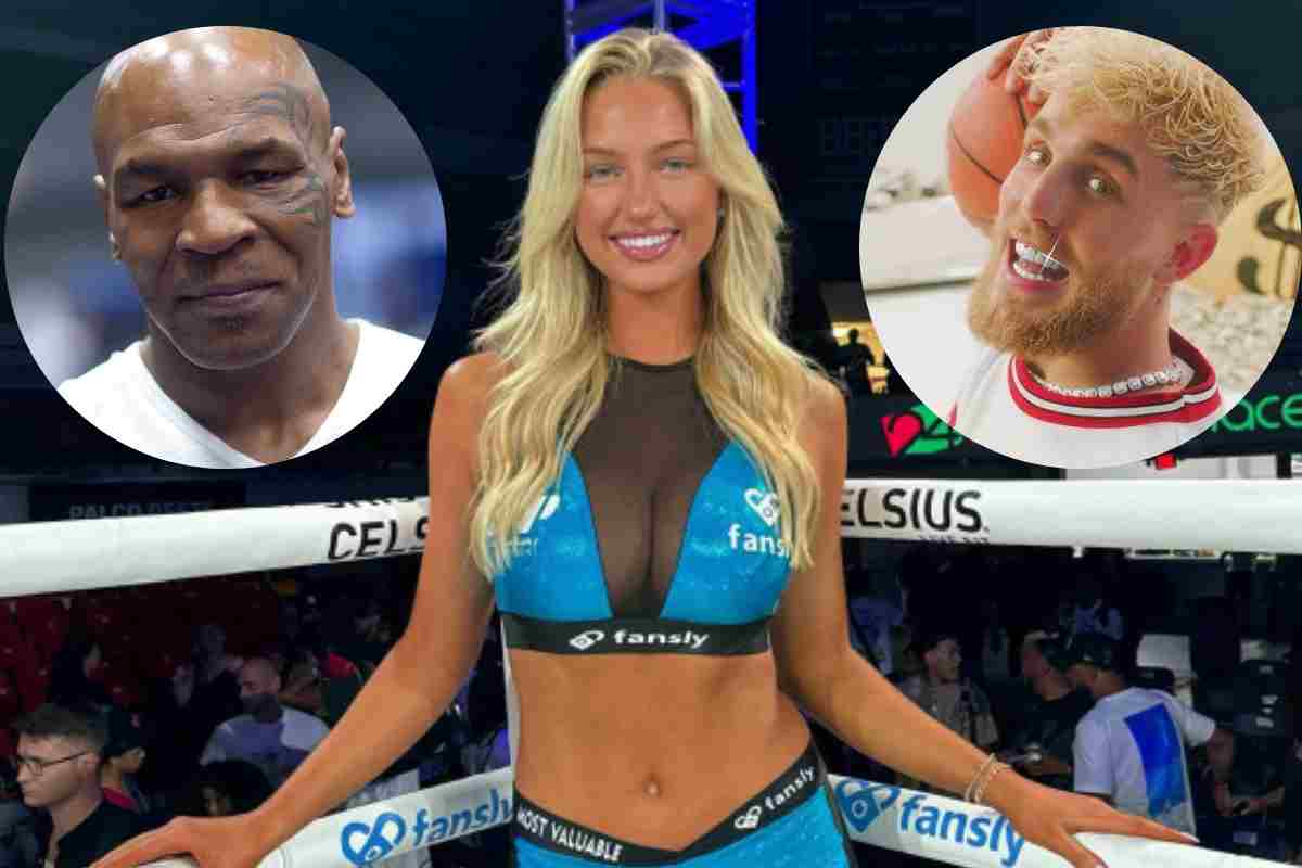 Mike Tyson contro Jake Paul: il noiosissimo match si scalda a bordo ring