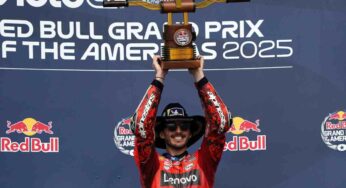 Pecco Bagnaia, il gesto che nessuno ha notato: lo ha fatto dopo la vittoria di Austin