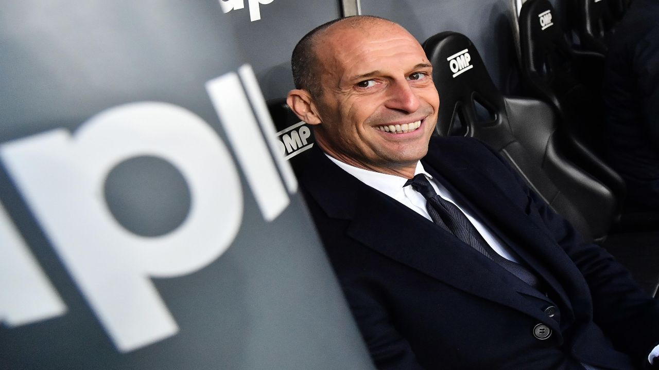 Max Allegri siparietto Juventus