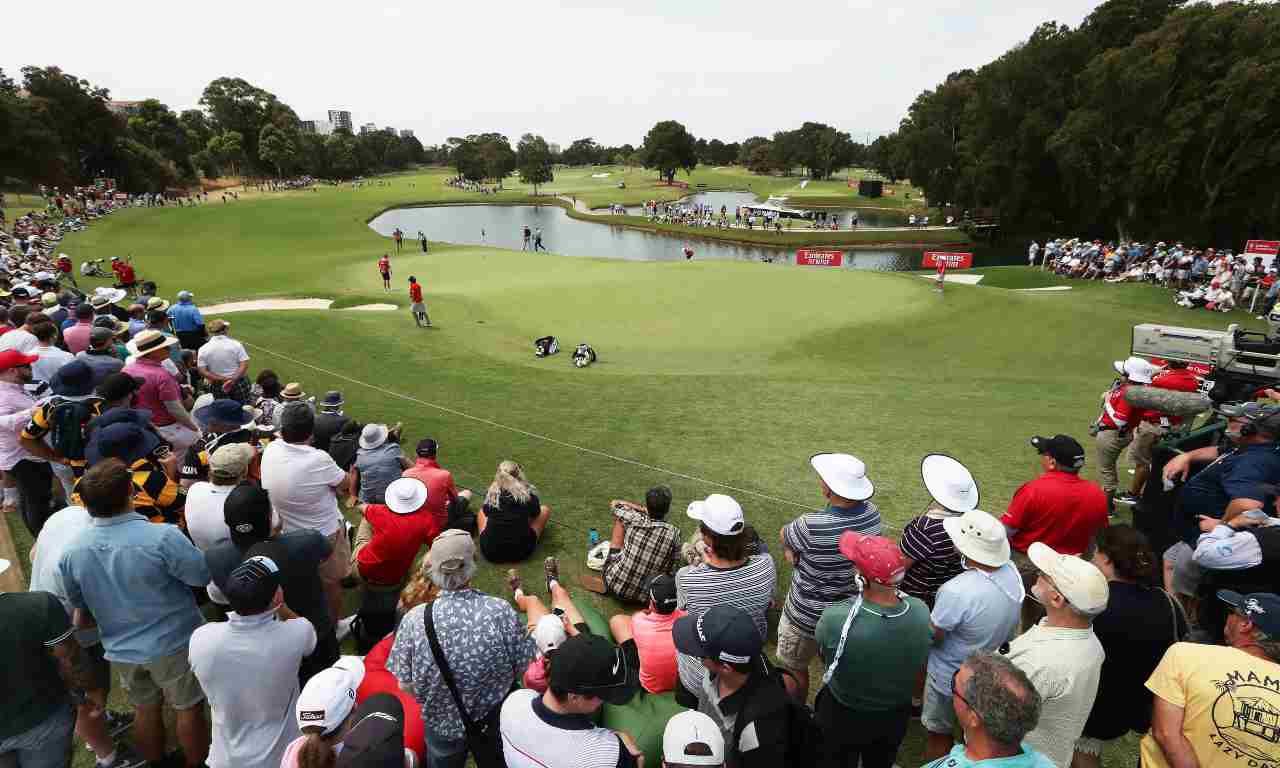 Golf, saltano gli Australian Open