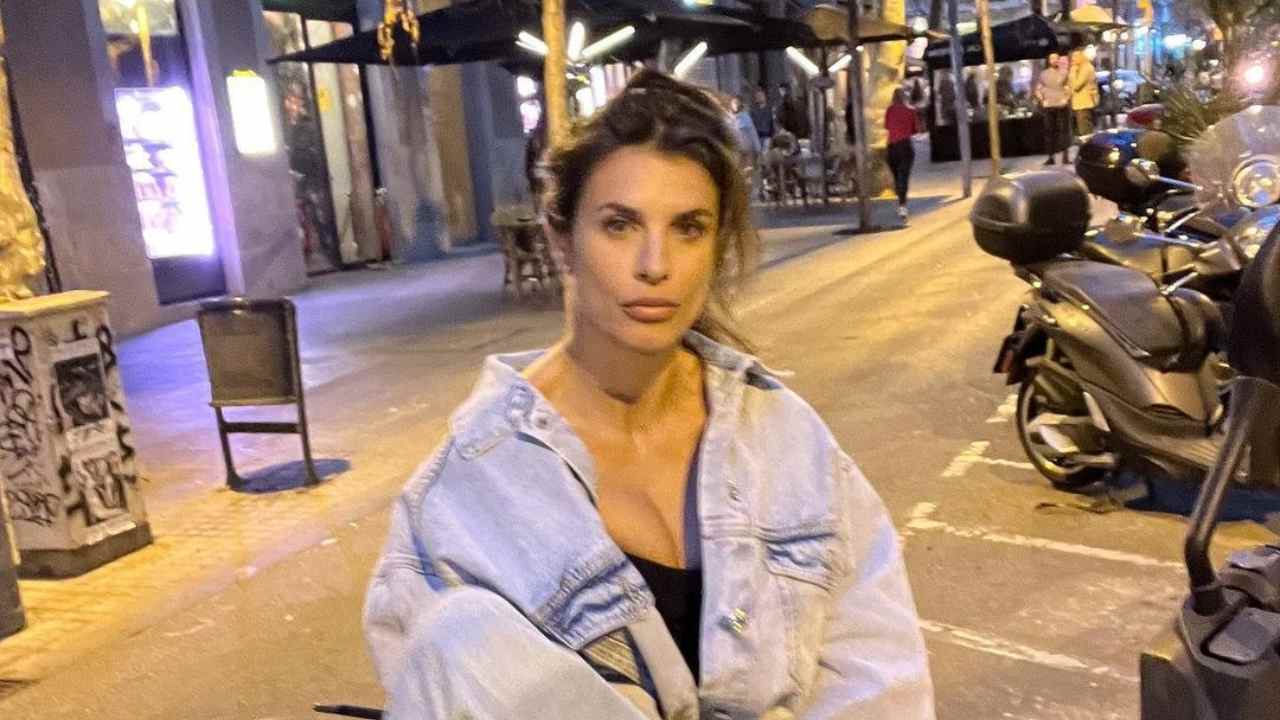 Elisabetta Canalis costume perizoma