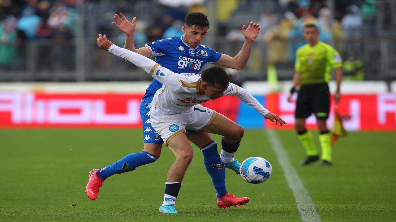 Empoli-Napoli pagelle tabellino