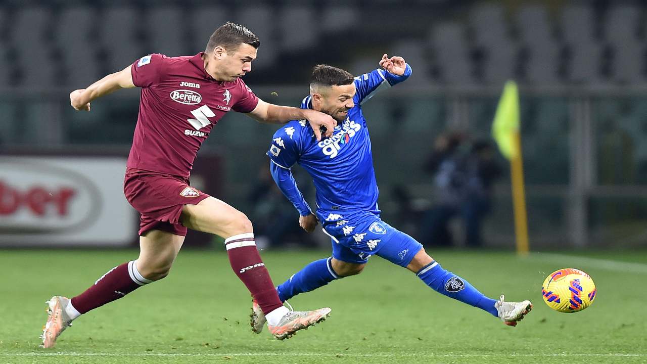 Empoli-Torino pagelle tabellino