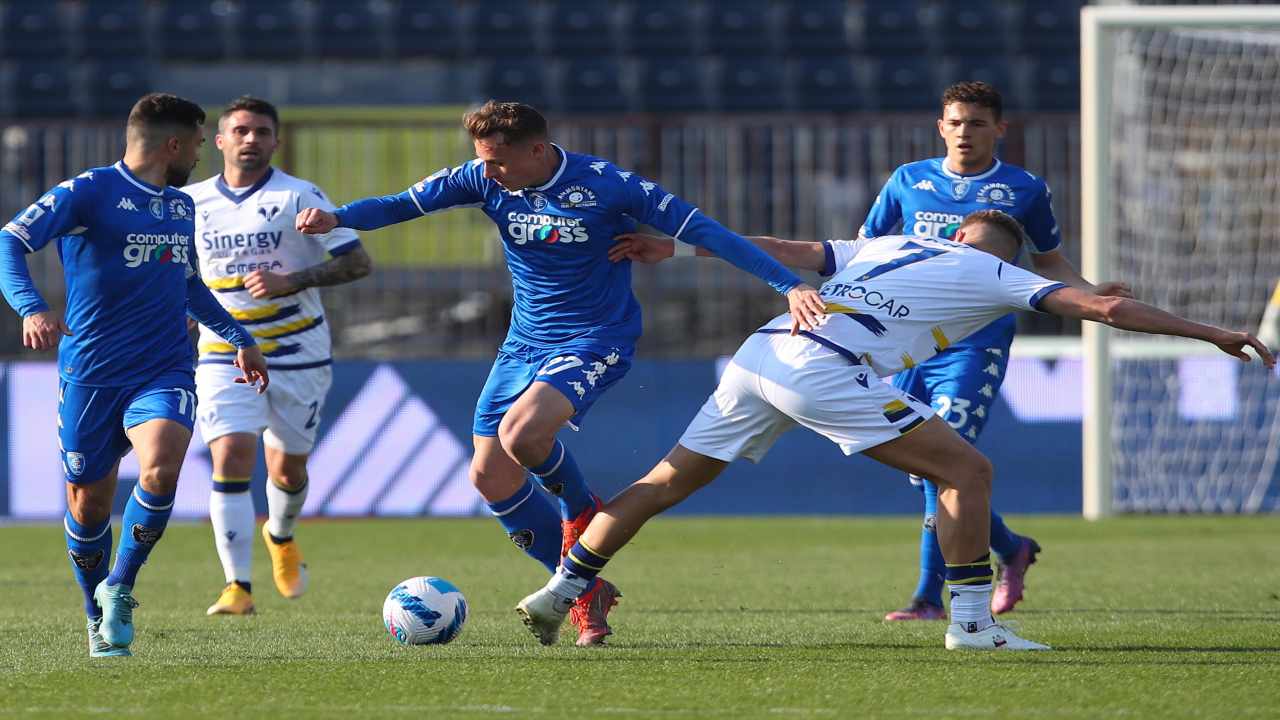 Empoli-Verona pagelle tabellino