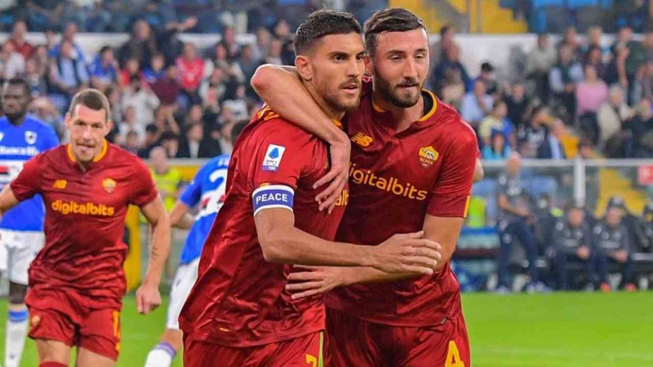 Sampdoria-Roma pagelle tabellino