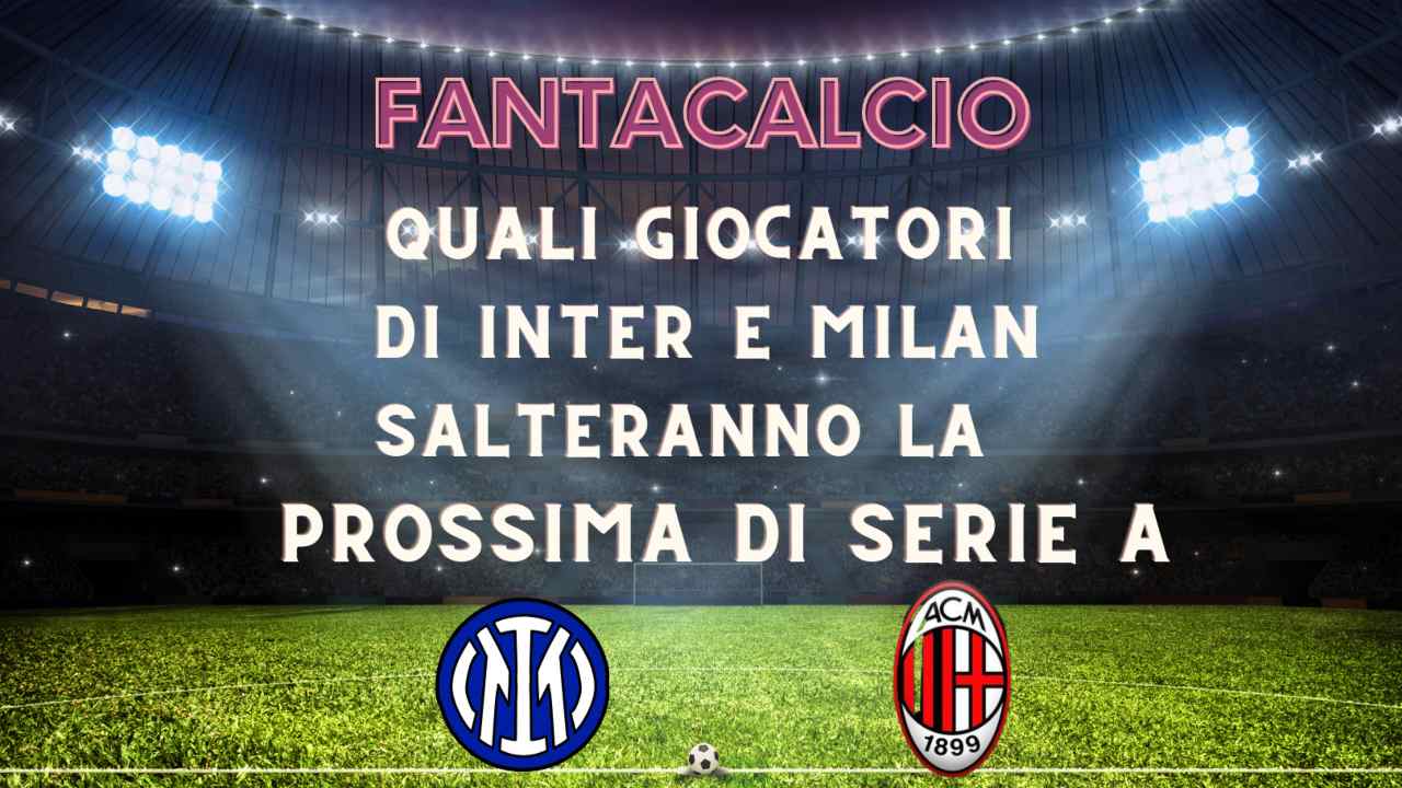 Fantacalcio 19a Serie A