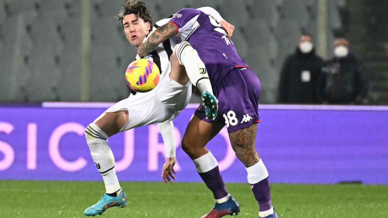 Fiorentina-Juventus Dusan Vlahovic