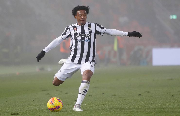 Juventus infortuni Juan Cuadrado febbre